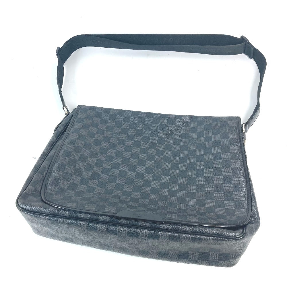 LOUIS VUITTON Shoulder Bag N58033 Damier Grafitto Canvas black Damier Grafitte Daniel GM