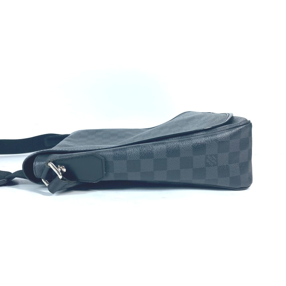 LOUIS VUITTON Shoulder Bag N58033 Damier Grafitto Canvas black Damier Grafitte Daniel GM