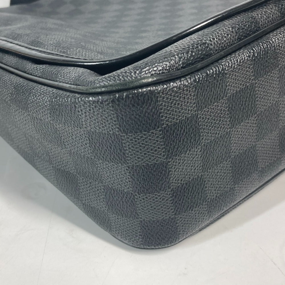 LOUIS VUITTON Shoulder Bag N58033 Damier Grafitto Canvas black Damier Grafitte Daniel GM
