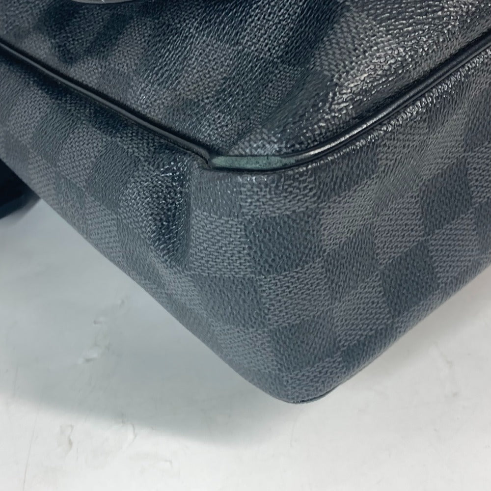 LOUIS VUITTON Shoulder Bag N41272 Damier Grafitto Canvas black Damier Grafitte District MM