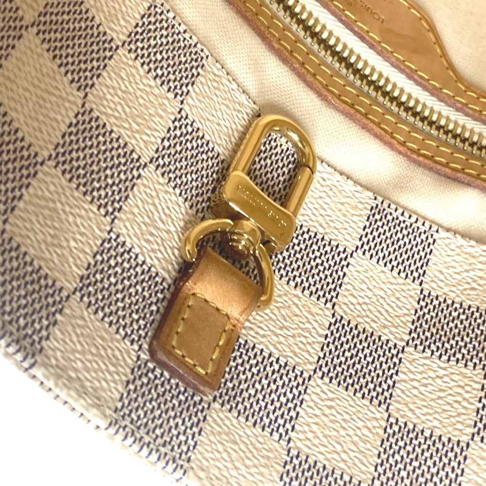LOUIS VUITTON Shoulder Bag N41179 Damier Azur Canvas white Damier Azul Plan Soleil Hippo PM