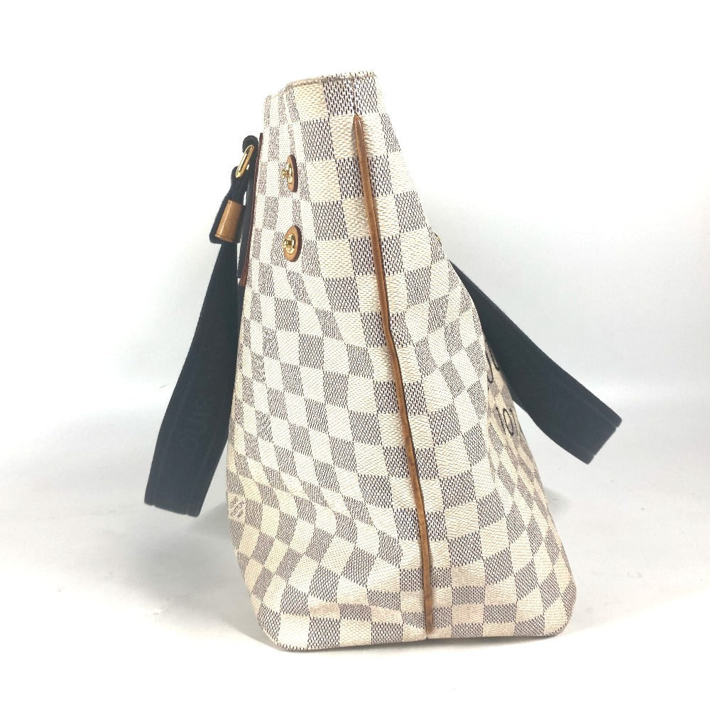 LOUIS VUITTON Shoulder Bag N41179 Damier Azur Canvas white Damier Azul Plan Soleil Hippo PM