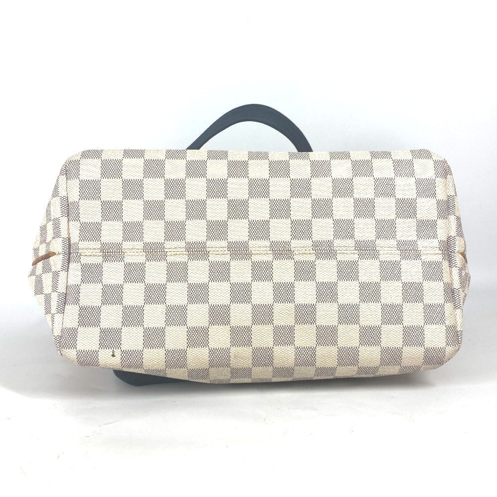 LOUIS VUITTON Shoulder Bag N41179 Damier Azur Canvas white Damier Azul Plan Soleil Hippo PM