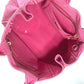PRADA Handbag canvas pink Canapa logo M Women Used Authentic