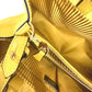 FENDI Handbag 8BH250 leather yellow Shoulder Bag Shoulder Bag Tote Bag To joule