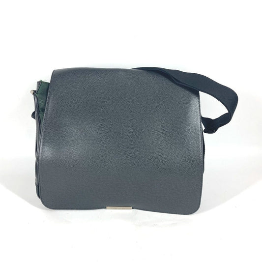 LOUIS VUITTON Shoulder Bag M30142 Taiga Leather, Nylon Canvas black Taiga Victor