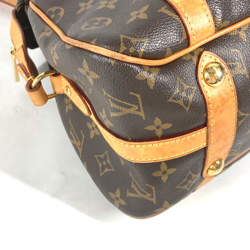 LOUIS VUITTON Shoulder Bag M51188 Monogram canvas Brown Monogram Stresa GM
