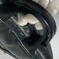 PRADA Tote Bag VA0744 leather black logo metal plate mens(Unisex) Used Authentic
