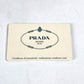 PRADA Tote Bag VA0744 leather black logo metal plate mens(Unisex) Used Authentic