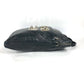 PRADA Tote Bag VA0744 leather black logo metal plate mens(Unisex) Used Authentic