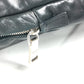 PRADA Tote Bag VA0744 leather black logo metal plate mens(Unisex) Used Authentic