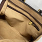 LOEWE Handbag Leather / suede beige Amazona 32 logo