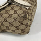 GUCCI Shoulder Bag 145858 GG canvas / leather beige GG