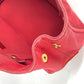 PRADA Handbag canvas Red logo Canapa Stainless Steel MINI