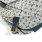 LOUIS VUITTON Shoulder Bag M42350 Monogram mini canvas Navy Monogram mini Sac Maman