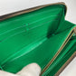 LOUIS VUITTON Long Wallet Purse M60451 Monogram canvas green Monogram Pumpkin Dot Yayoi Kusama Zippy wallet