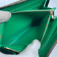 LOUIS VUITTON Long Wallet Purse M60451 Monogram canvas green Monogram Pumpkin Dot Yayoi Kusama Zippy wallet