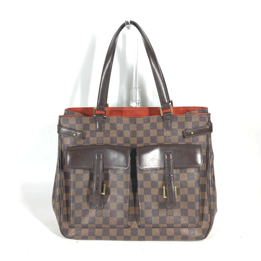 LOUIS VUITTON Shoulder Bag N51128 Damier canvas Brown Damier Uzes