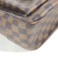 LOUIS VUITTON Shoulder Bag N51128 Damier canvas Brown Damier Uzes