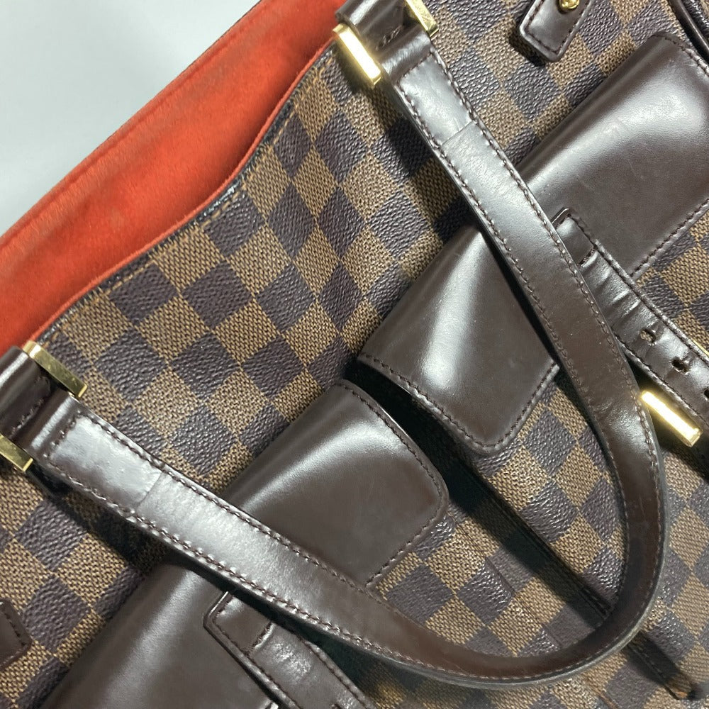 LOUIS VUITTON Shoulder Bag N51128 Damier canvas Brown Damier Uzes