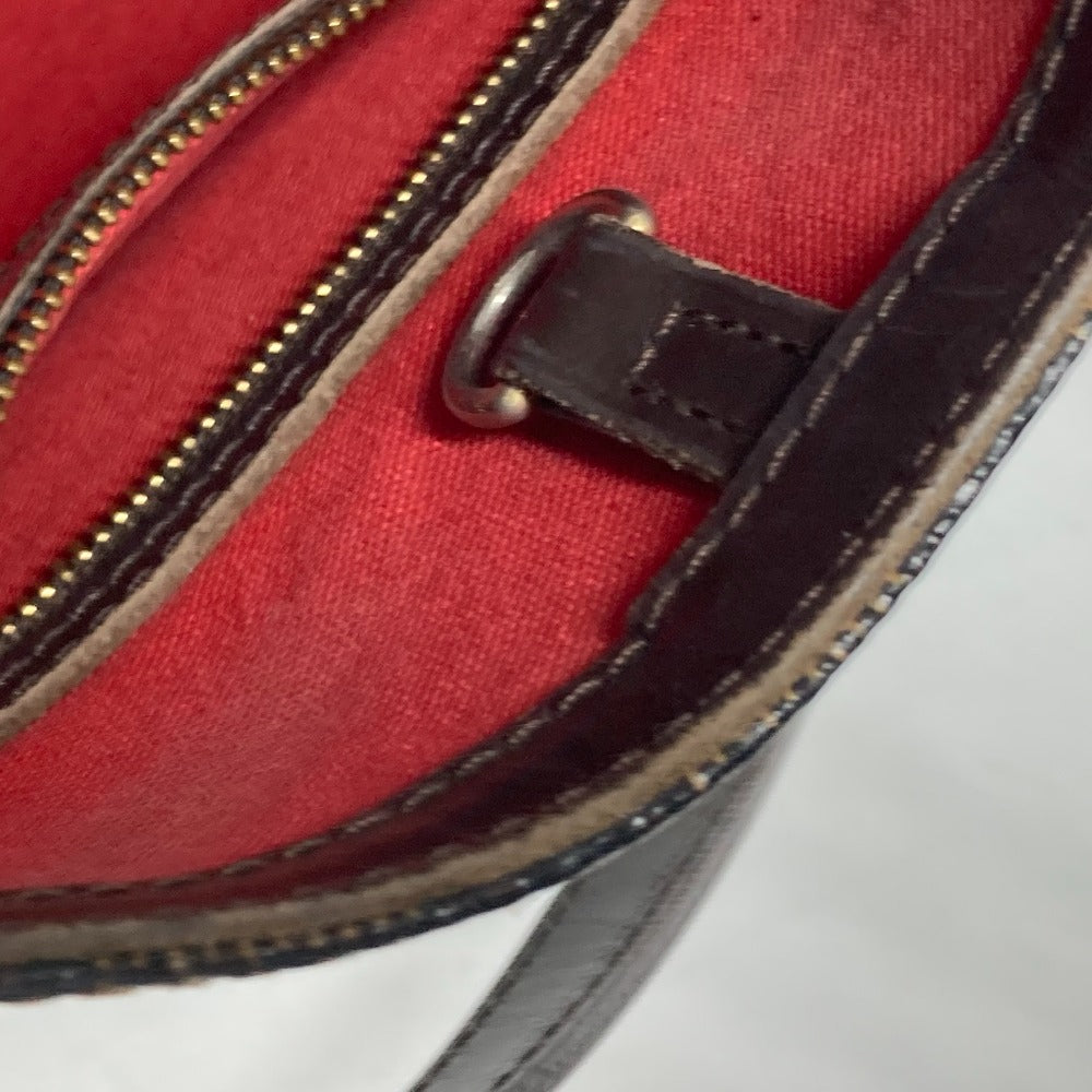 LOUIS VUITTON Shoulder Bag N41108 Damier canvas Brown Damier Hippo Rivington