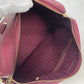 LOUIS VUITTON Shoulder Bag M40755 Monogram Ann Platt Leather wine-red Monogram Ann Platt Speedy�Ebandouliere30 Women Used Authentic