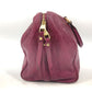 LOUIS VUITTON Shoulder Bag M40755 Monogram Ann Platt Leather wine-red Monogram Ann Platt Speedy�Ebandouliere30 Women Used Authentic