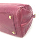 LOUIS VUITTON Shoulder Bag M40755 Monogram Ann Platt Leather wine-red Monogram Ann Platt Speedy�Ebandouliere30 Women Used Authentic