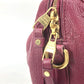 LOUIS VUITTON Shoulder Bag M40755 Monogram Ann Platt Leather wine-red Monogram Ann Platt Speedy�Ebandouliere30 Women Used Authentic