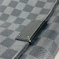 LOUIS VUITTON Shoulder Bag N41260 Damier Grafitto Canvas black Damier Grafitte District PM mens Used Authentic