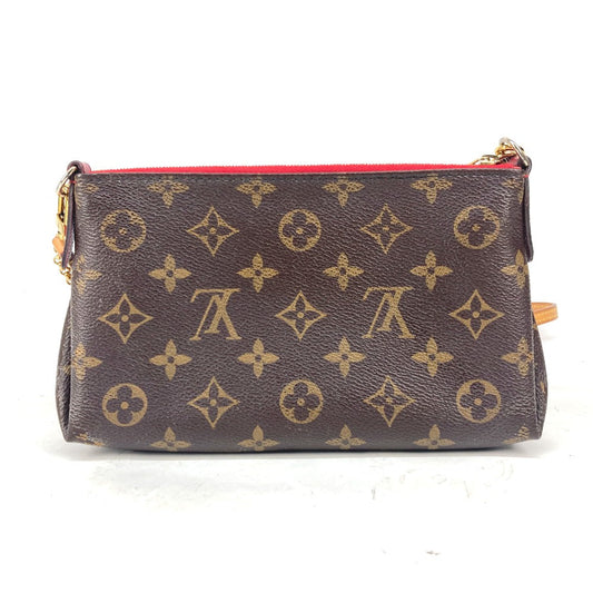 LOUIS VUITTON Shoulder Bag M41638 Monogram canvas Red Monogram Pallas clutch Women Used Authentic