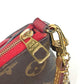 LOUIS VUITTON Shoulder Bag M41638 Monogram canvas Red Monogram Pallas clutch Women Used Authentic