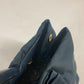 PRADA Handbag Nylon Blue type logo ribbon Women Used Authentic