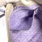 LOUIS VUITTON Shoulder Bag M94500 Leather / canvas purple Summer collection Hippo MM Women Used Authentic
