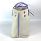 LOUIS VUITTON Shoulder Bag M94500 Leather / canvas purple Summer collection Hippo MM Women Used Authentic