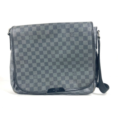 LOUIS VUITTON Shoulder Bag N58029 Damier Grafitto Canvas black Damier Grafitte Daniel MM