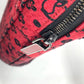 Christian Louboutin Shoulder Bag Leather / canvas black Logo embroidery