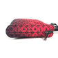 Christian Louboutin Shoulder Bag Leather / canvas black Logo embroidery