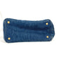 PRADA Handbag denim blue denim Canapa logo