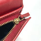 GUCCI Folded wallet 499380 GG Supreme canvas, leather Red GG Supreme Mystic Cat