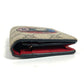GUCCI Folded wallet 499380 GG Supreme canvas, leather Red GG Supreme Mystic Cat