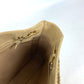 CHANEL Shoulder Bag leather beige vintage Matrasse quilting