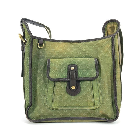 LOUIS VUITTON Shoulder Bag M92322 Monogram mini canvas khaki Monogram mini Besace Mary Kate