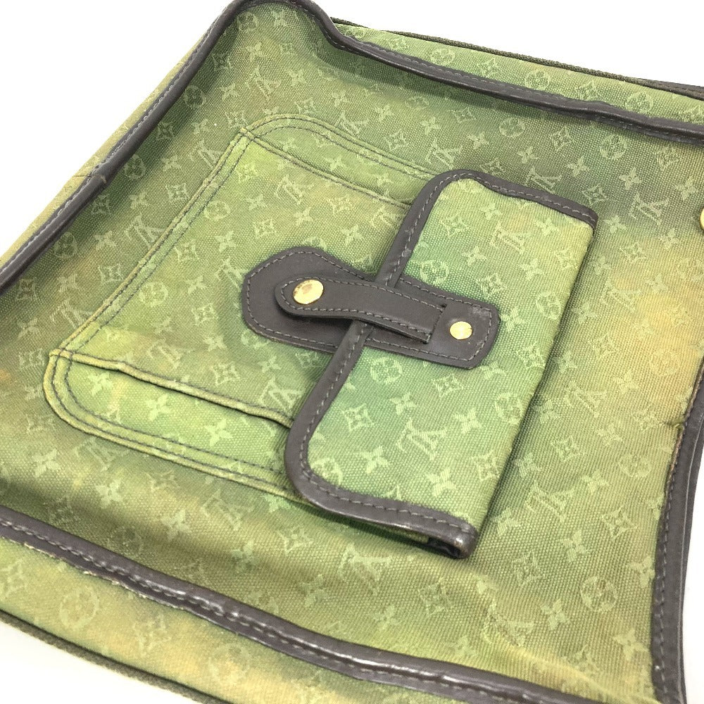 LOUIS VUITTON Shoulder Bag M92322 Monogram mini canvas khaki Monogram mini Besace Mary Kate