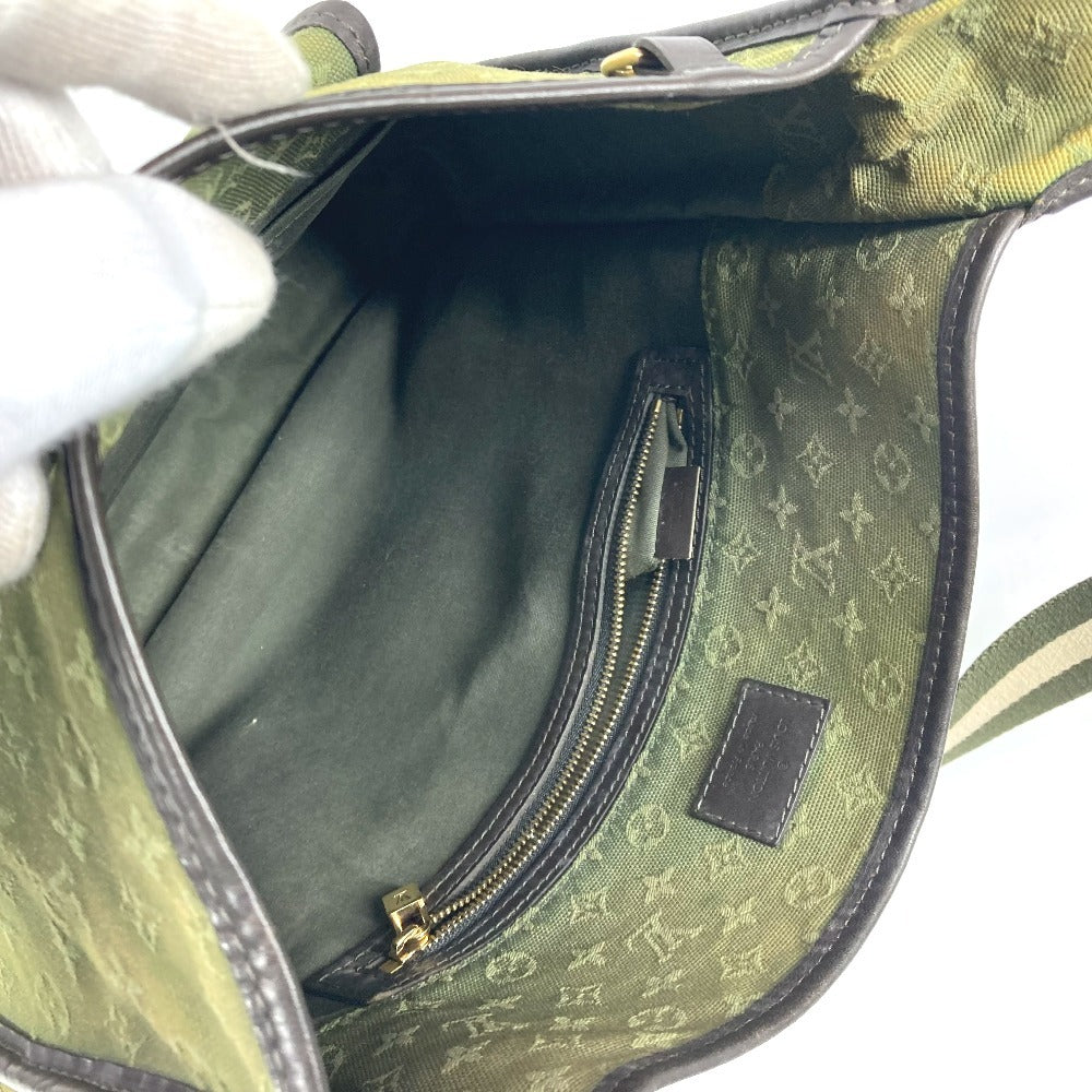 LOUIS VUITTON Shoulder Bag M92322 Monogram mini canvas khaki Monogram mini Besace Mary Kate