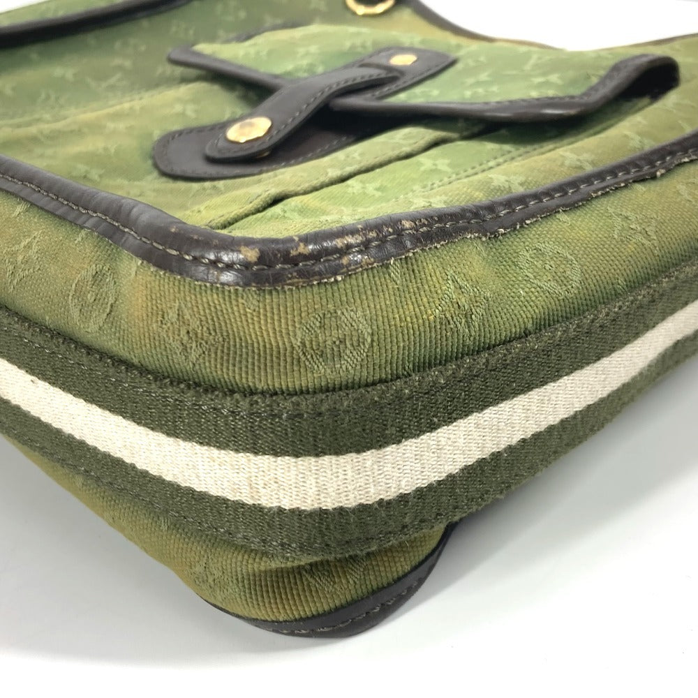 LOUIS VUITTON Shoulder Bag M92322 Monogram mini canvas khaki Monogram mini Besace Mary Kate