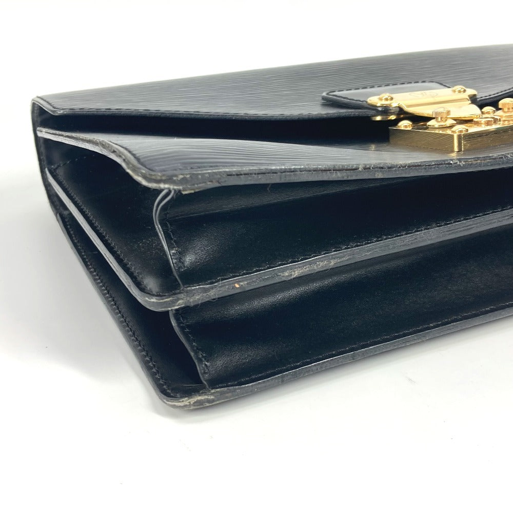 LOUIS VUITTON Handbag M52132 Epi Leather black Epi Concorde Women Used Authentic