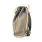 LOUIS VUITTON Backpack M93056 Damier Jean Canvas khaki Damier Jean Pionie mens Used Authentic