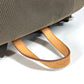 LOUIS VUITTON Backpack M93056 Damier Jean Canvas khaki Damier Jean Pionie mens Used Authentic