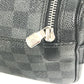LOUIS VUITTON Pouch N47625 Damier Grafitto Canvas black Damier Grafitte C Cracking pouch